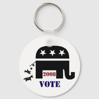 PORTE-CLÉS VOTER RÉPUBLICAIN EN 2008 PORTE - CLÉ