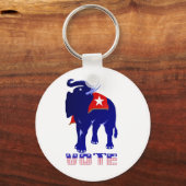 Porte-clés Votez le Porte - clé républicain (Recto)