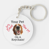 Porte-clés Votre Animal De Compagnie (Dos)