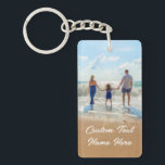 Porte-clés Votre cadeau de Porte - clé photo de famille avec<br><div class="desc">Porte - clés photos et texte personnalisés - Unique votre propre design - Famille personnalisée / Amis ou Cadeau Porte - clé personnel - Ajouter votre texte et photo - Redimensionnez et déplacez des éléments avec l'outil de personnalisation ! Choisissez la police / taille / couleur ! Bonne chance -...</div>