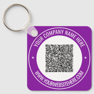 Porte-clés Votre code QR Porte - clés professionnels personna