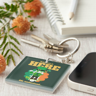 Porte-clés Votre Leprechaun Meowgical