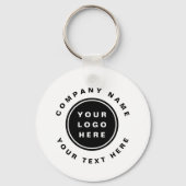 Porte-clés Votre logo d'entreprise Code QR Entreprise (Recto)