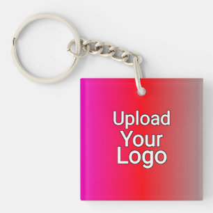 Porte-clés Votre logo ici – Entreprise personnalisée