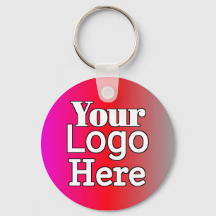 Porte-clés Votre logo ici – Entreprise personnalisée