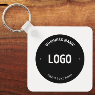 Porte-clés Votre logo, image ou conception et texte modifiabl