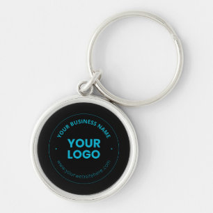 Porte-clés Votre logo Nom et site Web de l'entreprise modif