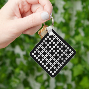 Porte-clés Votre logo ou image à motif répétitif unique