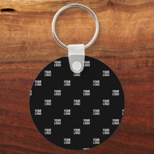 Porte-clés Votre logo ou n'importe quelle image   Bandes diag