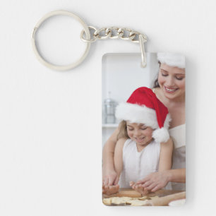 Porte-clés votre+Noël de la photo family photo +photo