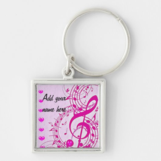 Porte-clés Votre nom_ (Devant)