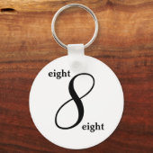 Porte-clés Votre numéro (Recto)