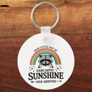 Porte-clés Votre petit rayon de soleil sarcastique Sarcasique