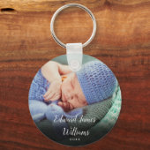 Porte-clés Votre photo de bébé préférée (Recto)