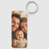 Porte-clés Votre photo de famille préférée (Verso)