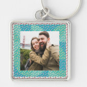 Porte-clés Votre photo ici Porte - clé Frame fraise (Devant)