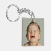 Porte-clés Votre photo personnalisée (Devant gauche)