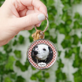 Porte-clés Votre Porte - clé photo de chien (Main)