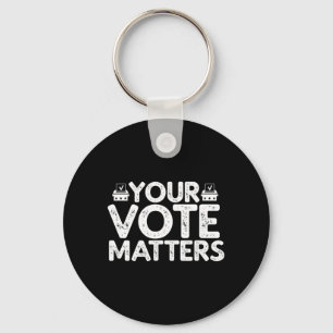 Porte-clés Votre Vote Élection Électeur