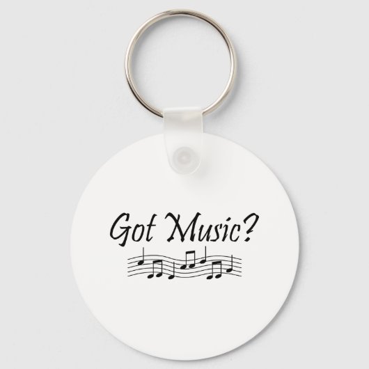 Porte-clés Vous avez de la musique ? (Notes 1) (Recto)