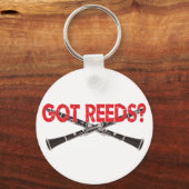Porte-clés Vous avez des roseaux ? Style Clarinet (Recto)