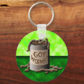 Porte-clés Vous avez des vers ? (Recto)