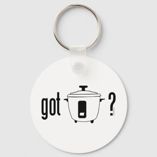 Porte-clés Vous avez du riz ? (cuiseur) (Recto)