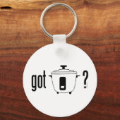 Porte-clés Vous avez du riz ? (cuiseur) (Recto)