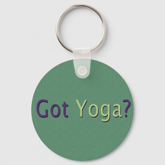 Porte-clés Vous avez du yoga ? (Recto)