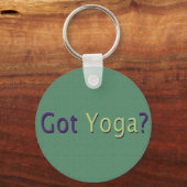 Porte-clés Vous avez du yoga ? (Recto)