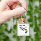 Porte-clés Vous avez étreints votre serveur (main)