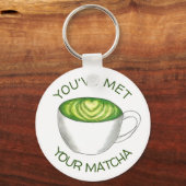 Porte-clés Vous avez rencontré votre Match Matcha Green Tea L (Recto)