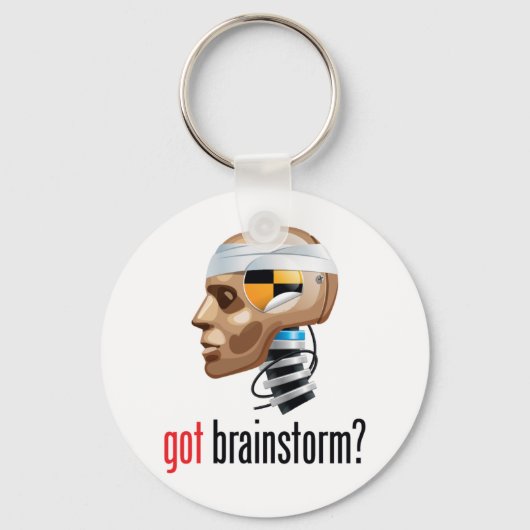 Porte-clés vous avez un cerveau ? (Recto)