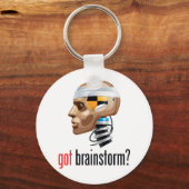 Porte-clés vous avez un cerveau ? (Recto)