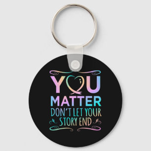 Porte-clés Vous avez un problème heureux soutien de sensibili