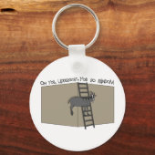 Porte-clés Vous, chèvre d'échelle, vous êtes si aléatoire (Recto)