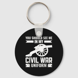 Porte-clés Vous Devriez Me Voir Dans Mon Uniforme De Guerre C
