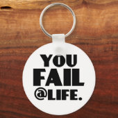 Porte-clés Vous échouez @Life (Recto)