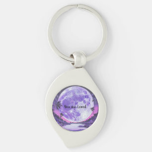 Porte-clés Vous êtes aimé - Moon Acrylique Award