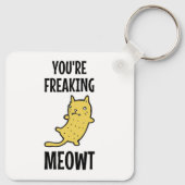 Porte-clés Vous êtes en train de foutre Meowt (Dos)