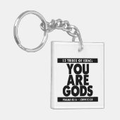 PORTE-CLÉS VOUS ÊTES LE PORTE - CLÉ D'UN DIEU (Devant gauche)