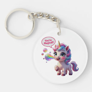 Porte-clés Vous êtes Magique ! Licorne