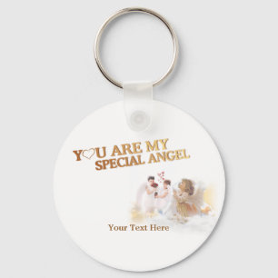 Porte-clés Vous êtes mon ange spécial - customisez-le !