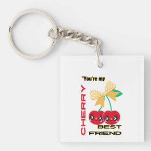PORTE-CLÉS VOUS ÊTES MON MEILLEUR AMI CHERRY