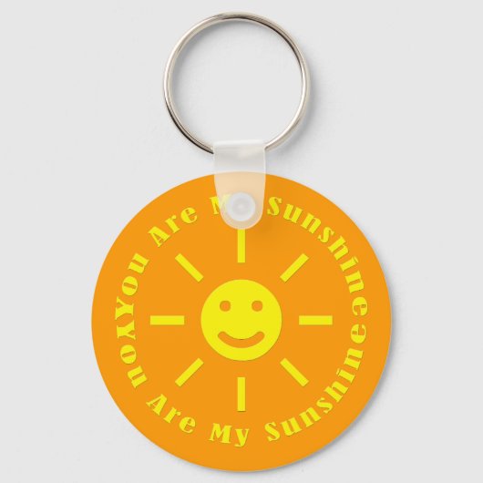Porte-clés Vous Êtes Mon Soleil (Recto)
