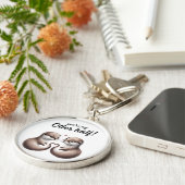 Porte-clés Vous êtes My Otter Half Porte - clé" (Côté)