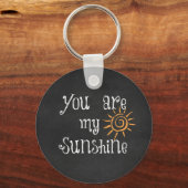 Porte-clés Vous êtes My Sunshine (Recto)