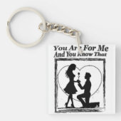 Porte-clés Vous êtes pour moi (Devant)