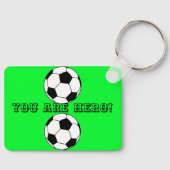 Porte-clés Vous Êtes Un Héros ! (Recto)