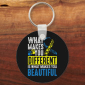 Porte-clés Vous Fait Différent, C'Est Ce Qui Vous Rend Beau (Recto)